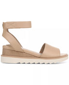 Giani Bernini Women's Constancia Ankle Strap Wedge Sandals  Candied Ginger Size 8.5