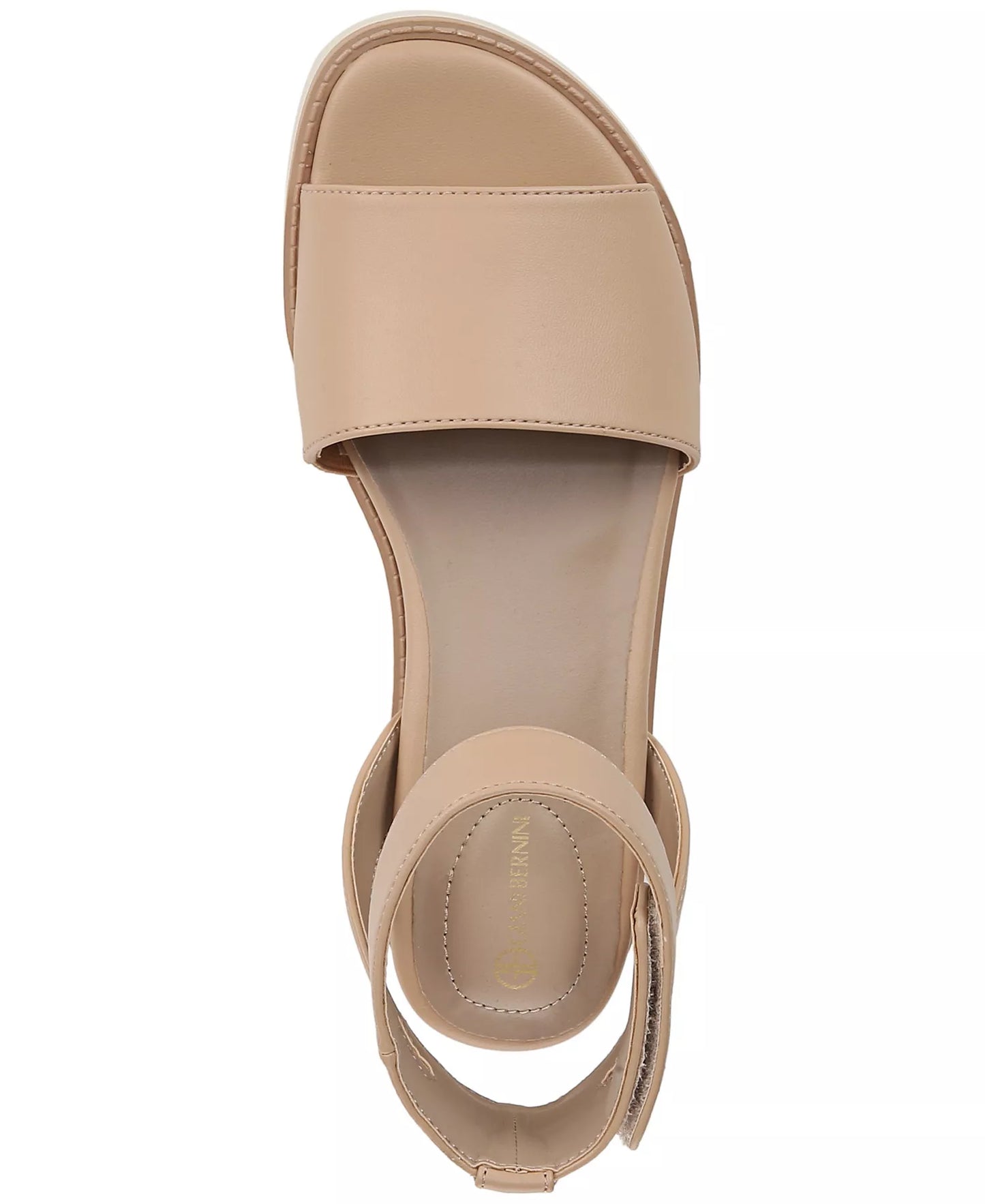 Giani Bernini Women's Constancia Ankle Strap Wedge Sandals  Candied Ginger Size 8.5