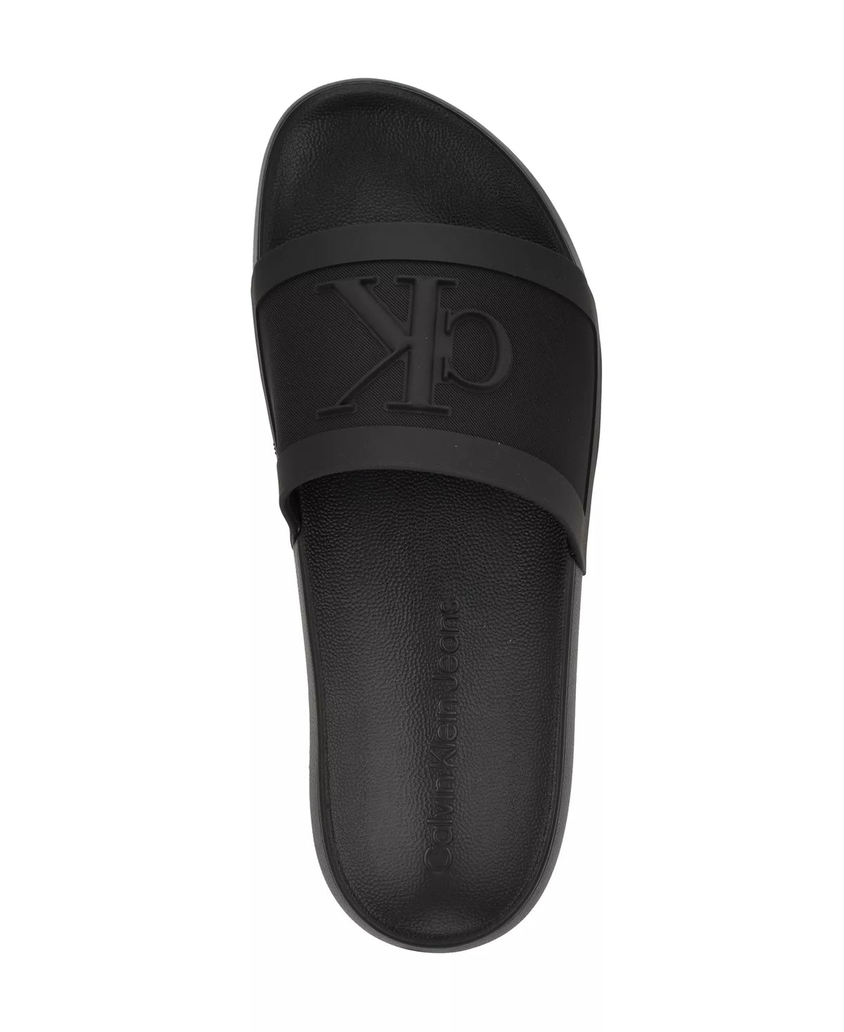 Calvin Klein Men's Wlinderz Casual Slip-On Slide  Black Szie 10
