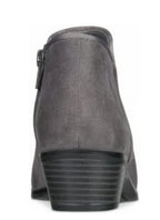 Style Co Women's Wileyy Ankle Booties  Charcoal Micro Size 10