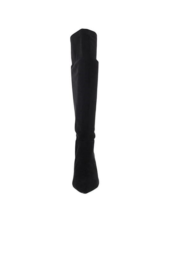 BCBGeneration Womens Marlo Padded Insole Pointed Toe Knee-High Boots  Color Black Size 9.5M