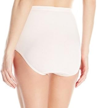 Bali Cut-fit Stretch Brief Full Coverage Panties  Silken Pink Size 9