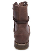 Steve Madden Men's Troopah Leather Boots  Brown Size 8