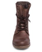 Steve Madden Men's Troopah Leather Boots  Brown Size 8