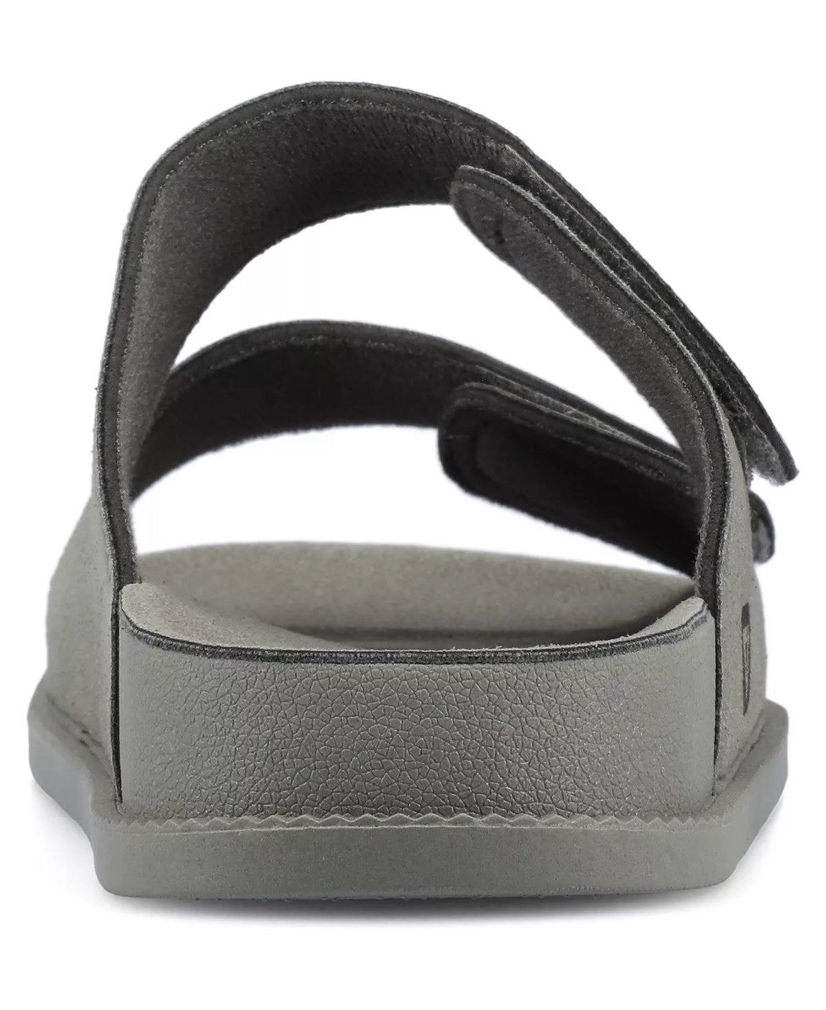 Vance Co. Men's Orlando Comfort Adjustable Strap Sandals  Gray Size 8