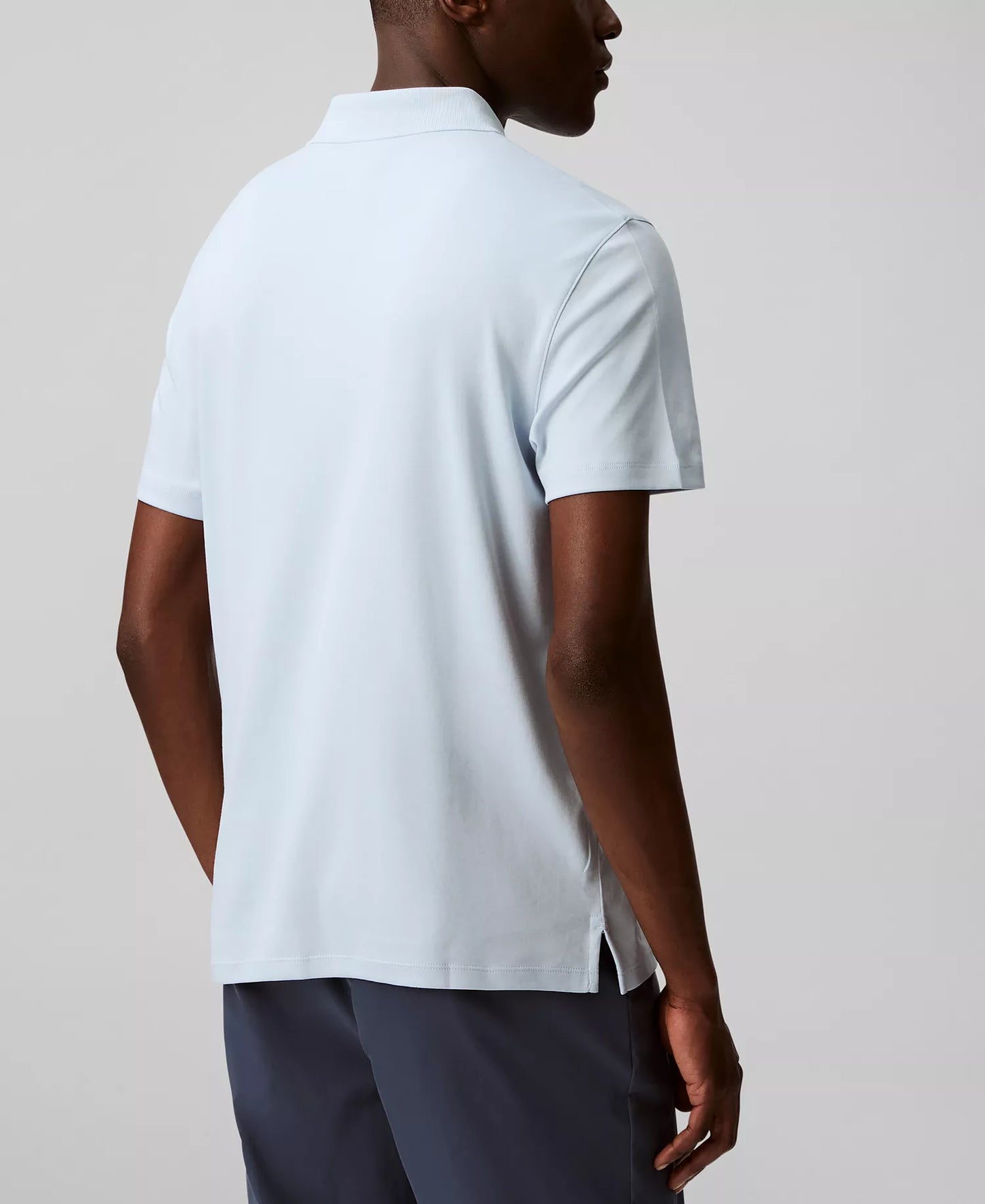 Calvin Klein Men's Short Sleeve Supima Cotton Polo Shirt  Plein Air Size XL