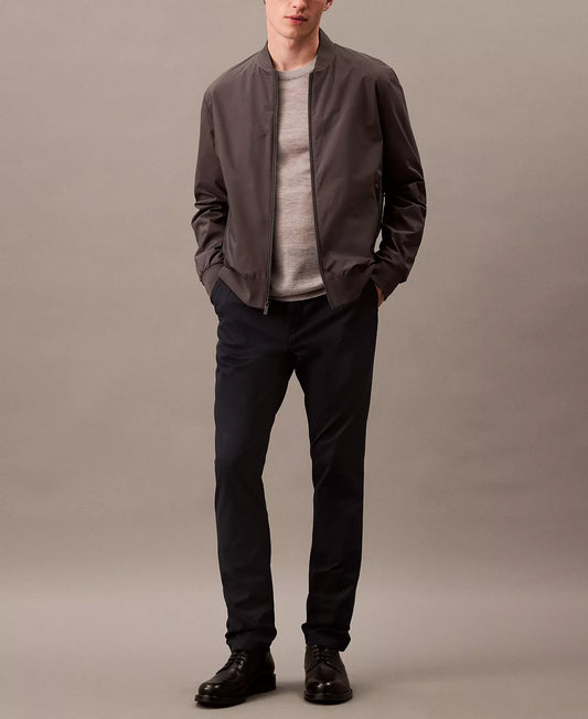 Calvin Klein Men's Slim-Fit Modern Stretch Chino Pants  Sky Captain W31xL32