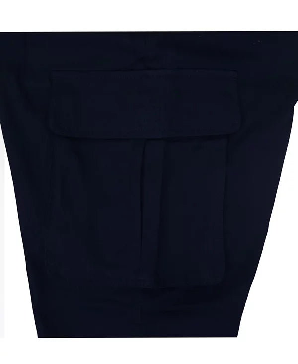 Blu Rock Men's Flex Stretch Cargo Pants  Black Size 38