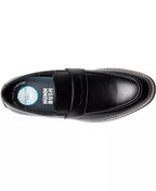 Nunn Bush Men's Carmelo Moc Toe Penny Loafers  Black Size 10