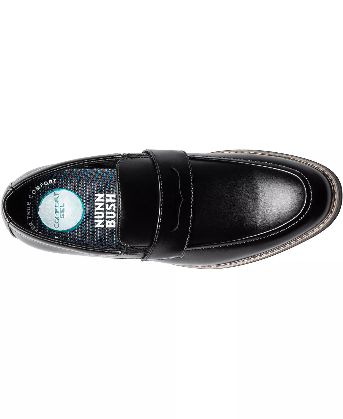 Nunn Bush Men's Carmelo Moc Toe Penny Loafers  Black Size 10