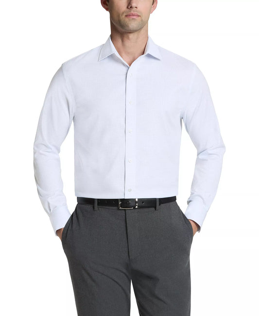 Tommy Hilfiger Men's Slim-Fit Dress Shirt Blue 16 32/33