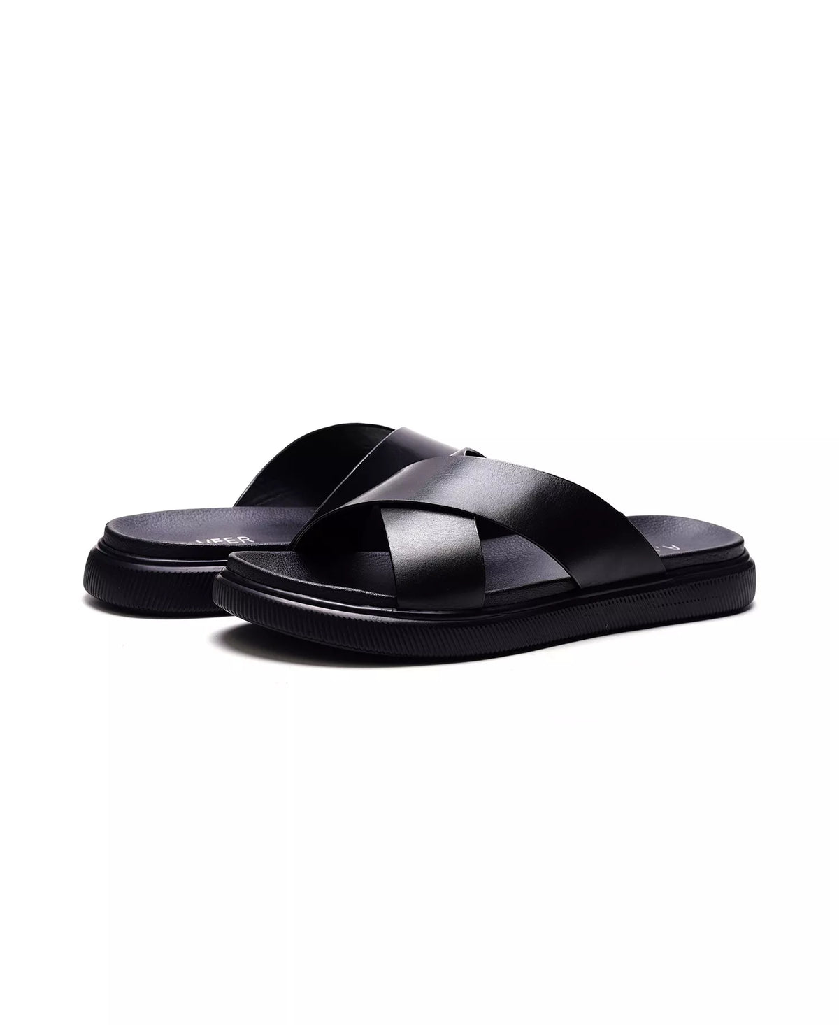 Anthony Veer Men's Rioza Sandals  Black Size 10