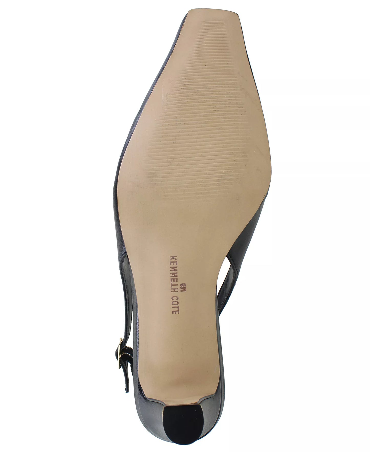 Kenneth Cole New York Women's Meilani Square Toe Slingback Pumps  Black Size 7.5