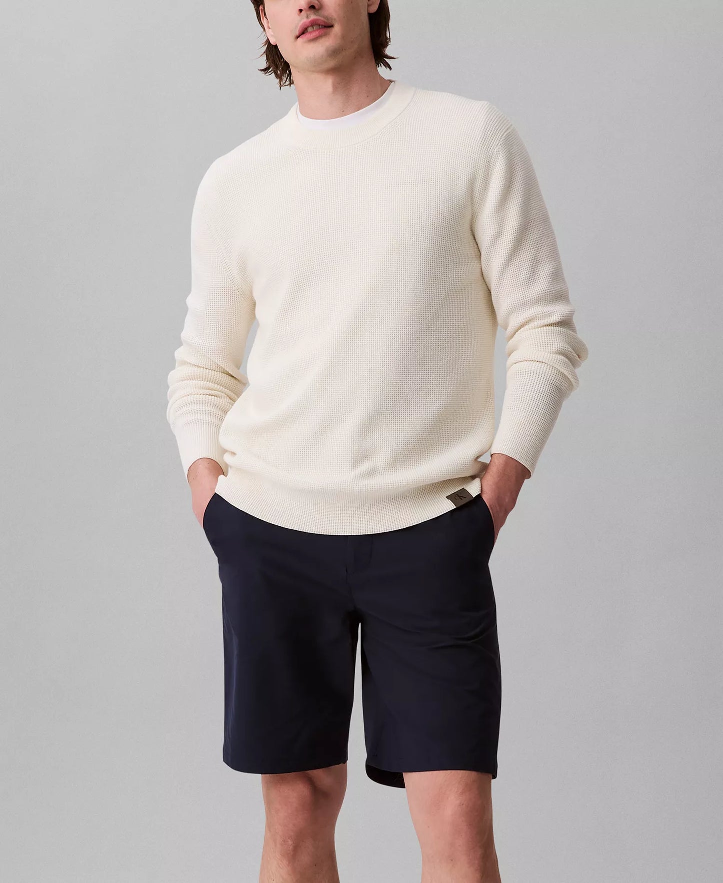 Calvin Klein Men's Classic 9" Tech Shorts  Dark Sapphire Size 32