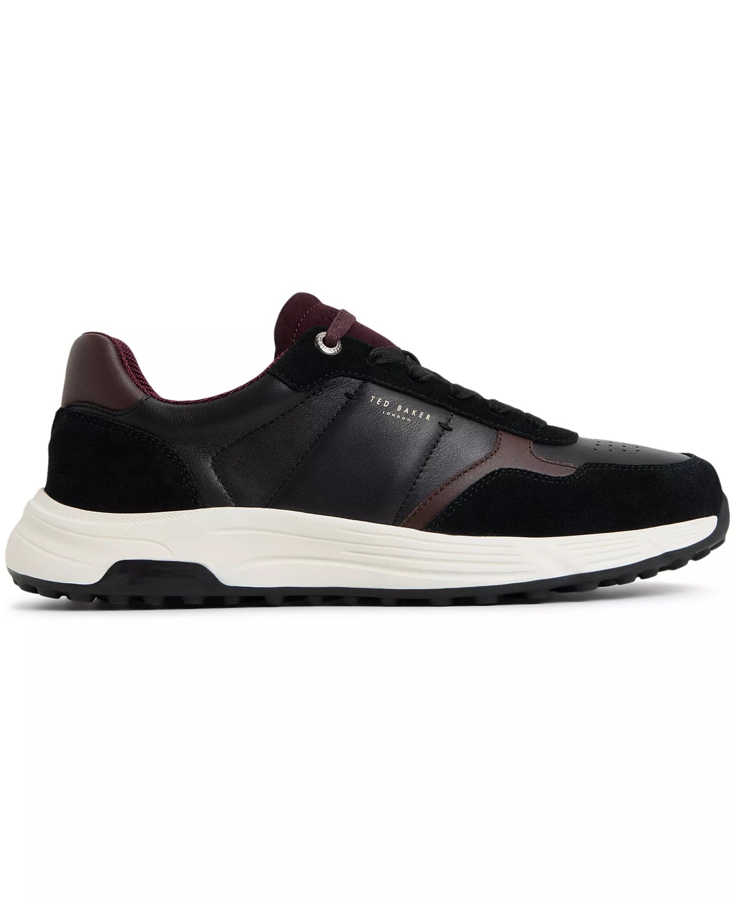 Ted Baker Men's Keston Athletic Lace Up Sneakers  Open Black Size 13