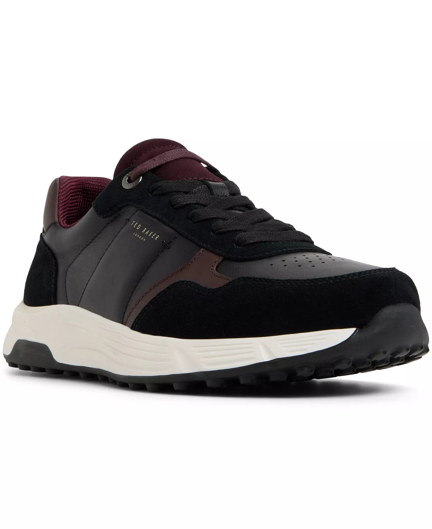 Ted Baker Men's Keston Athletic Lace Up Sneakers  Open Black Size 13