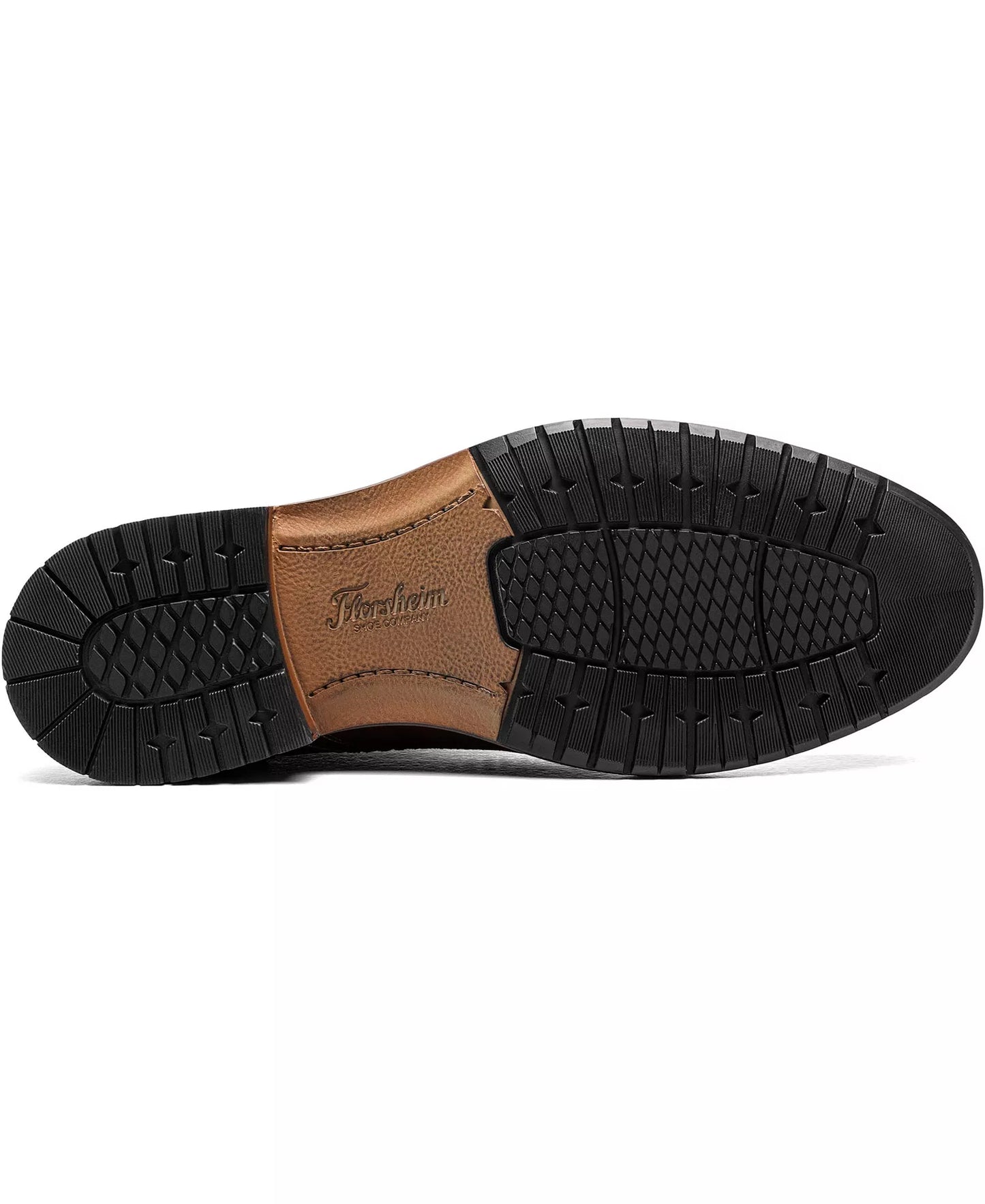 Florsheim Men's Forge Plain Toe Chukka Boots  Brown Size 9.5