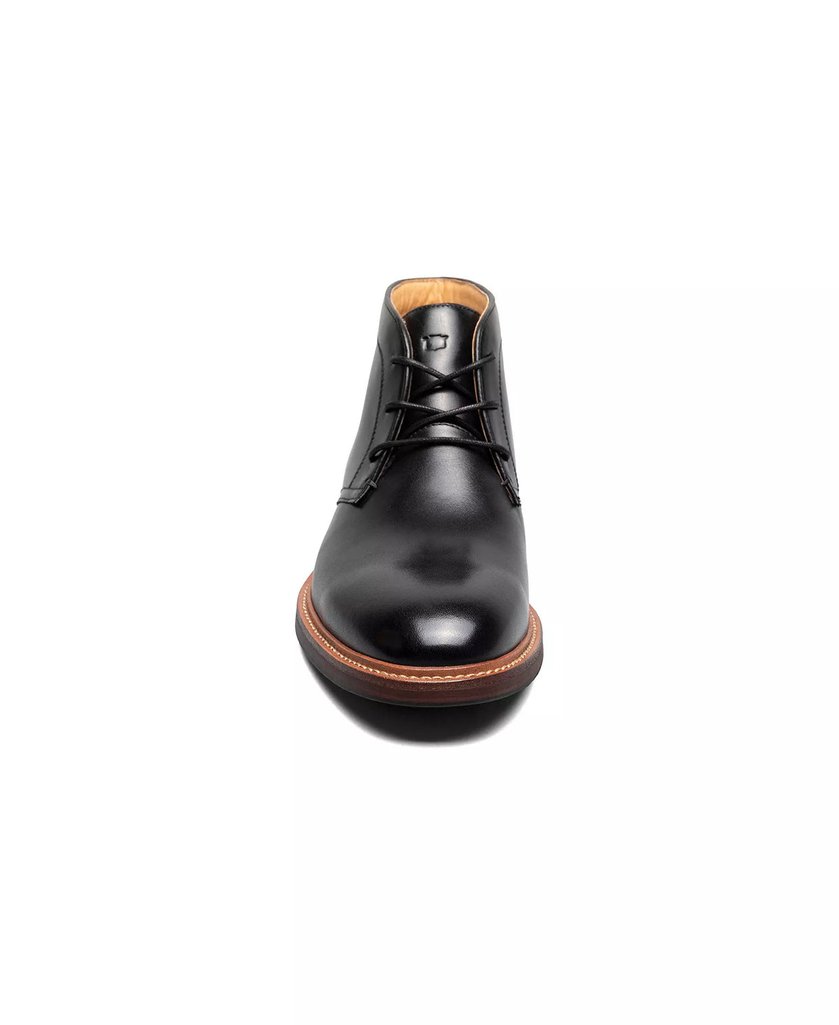 Florsheim Men's Anthem Plain Toe Chukka Boots  Black Size 8.5