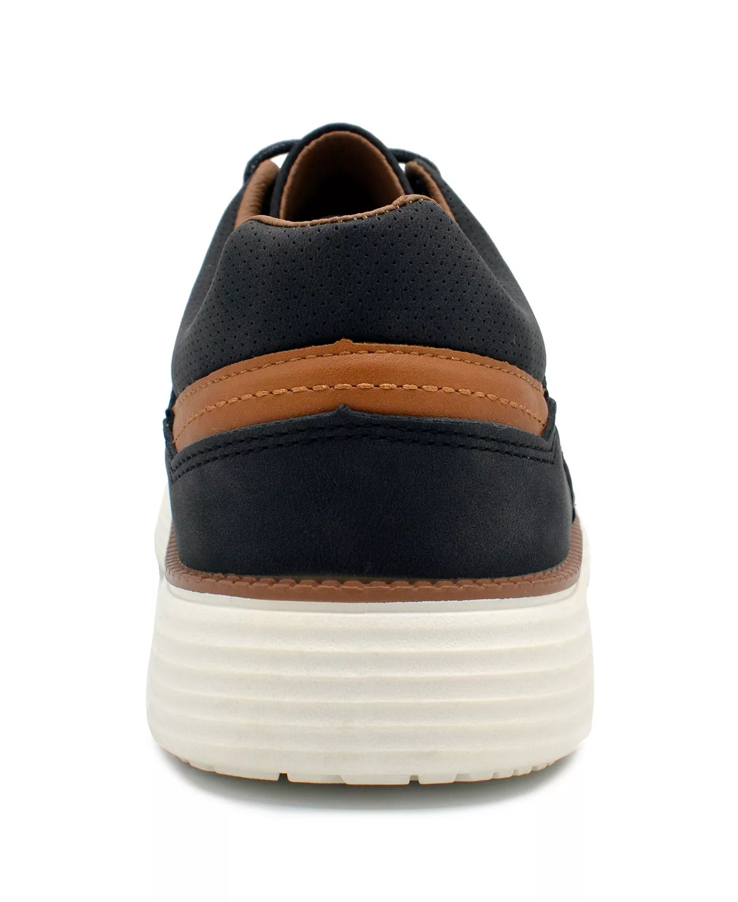 Akademiks Men's Dayton Oxford Dress Casual Sneakers  Black/White Size 10