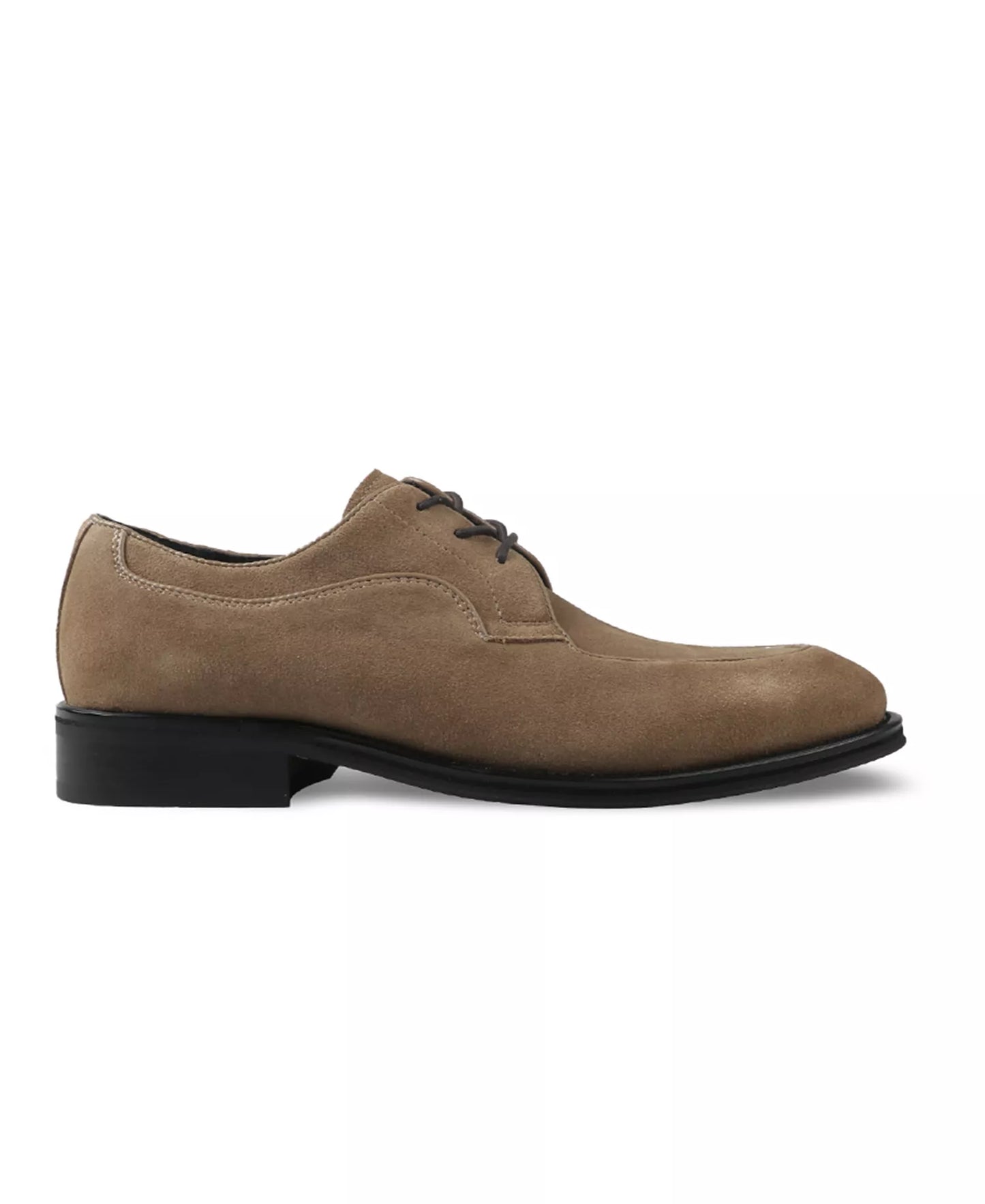 Alfani Men's Noahh Genuine Suede Leather Dress Shoes  Tan Suede Size 10