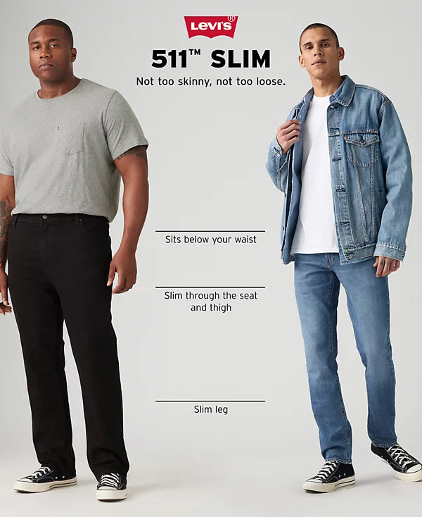 Levi's Men's 511 Slim Fit Jeans  Blank Pages W34xL32