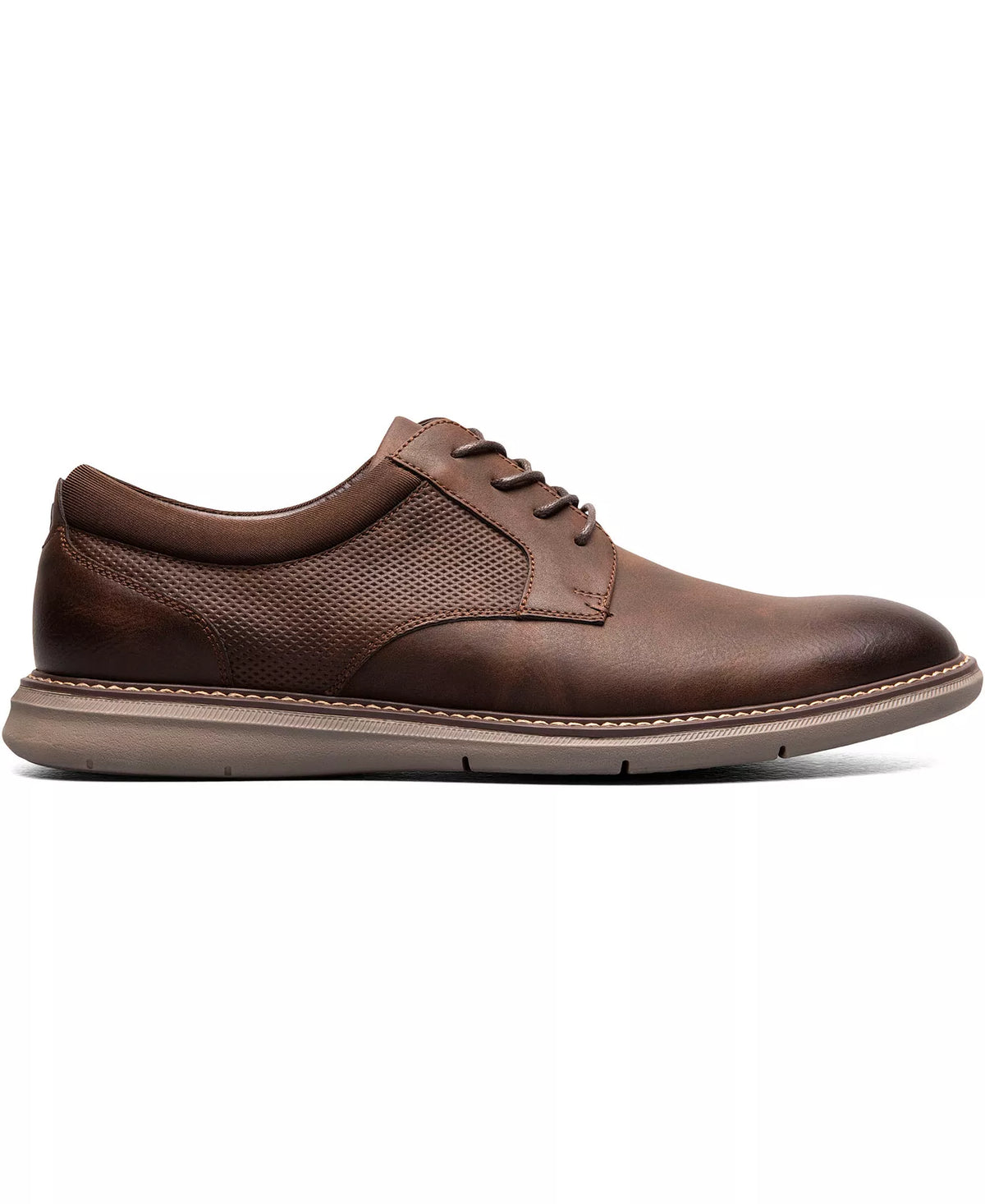 Nunn Bush Men's Chase Plain Toe Oxford Shoes  Brown Multi Size 9