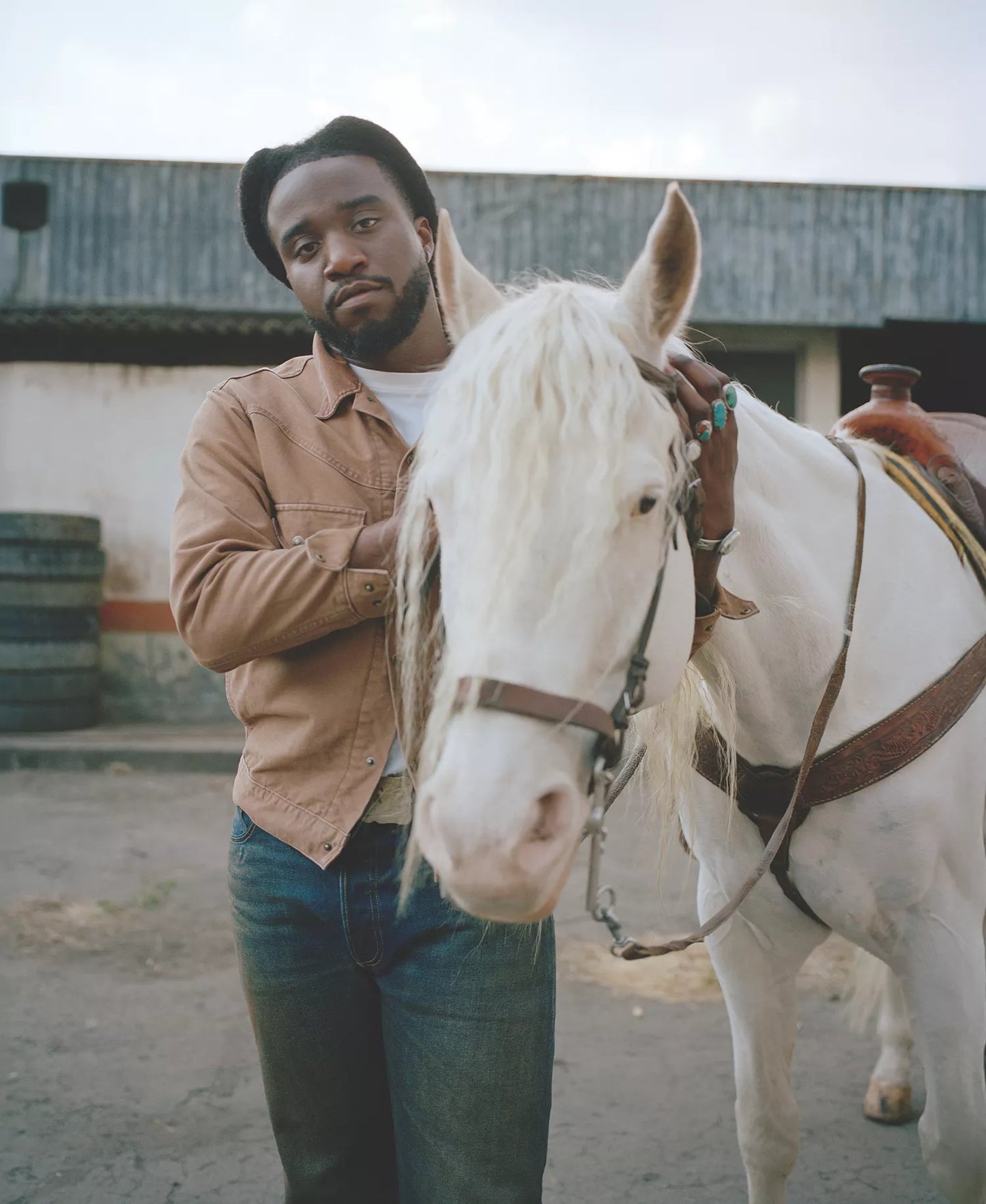 Levi's Men's 501 Original-Fit Button Fly Stretch Jeans  Listless Stretch W33xL34