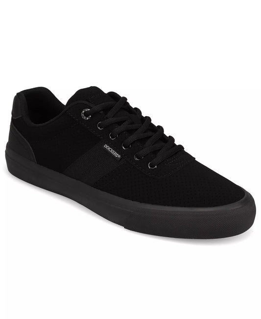 Dockers Men's Hobbs Casual Sneakers  Black Mono Size 8