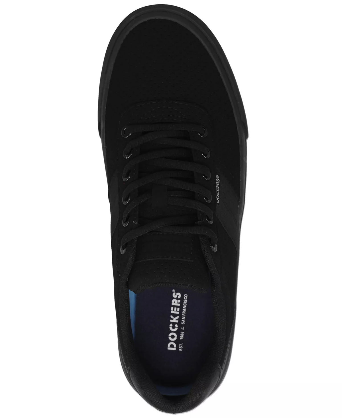 Dockers Men's Hobbs Casual Sneakers  Black Mono Size 8