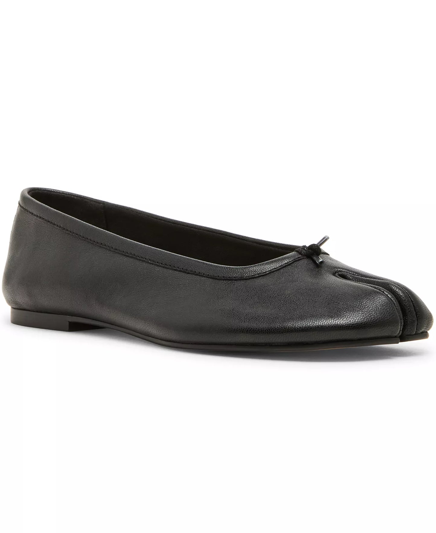 Steve Madden Women's Calico Split-Toe Ballet Flats  Black Size 9