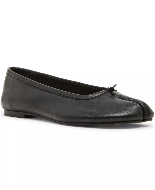 Steve Madden Women's Calico Split-Toe Ballet Flats  Black Size 9