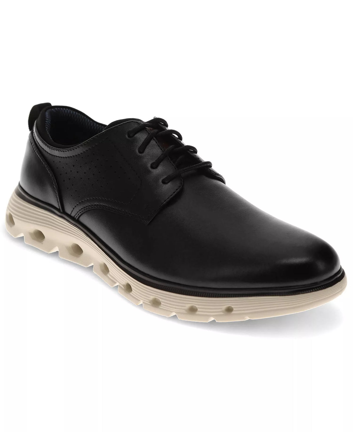Dockers Men's Franco Fusion 2.0 Casual Sneakers  Black/White Size 11