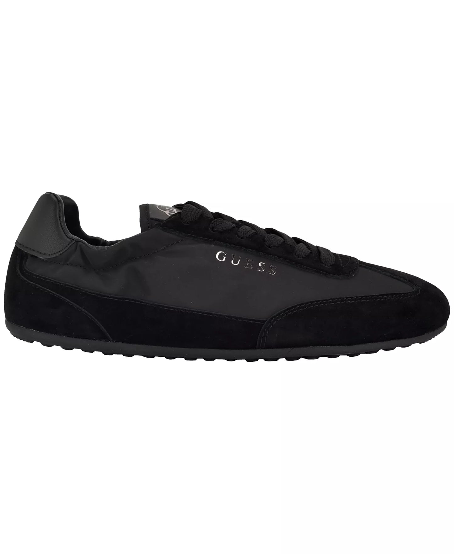 GUESS Women's Rachale Low Profile Lace-Up Sneakers  Black Size 8.5