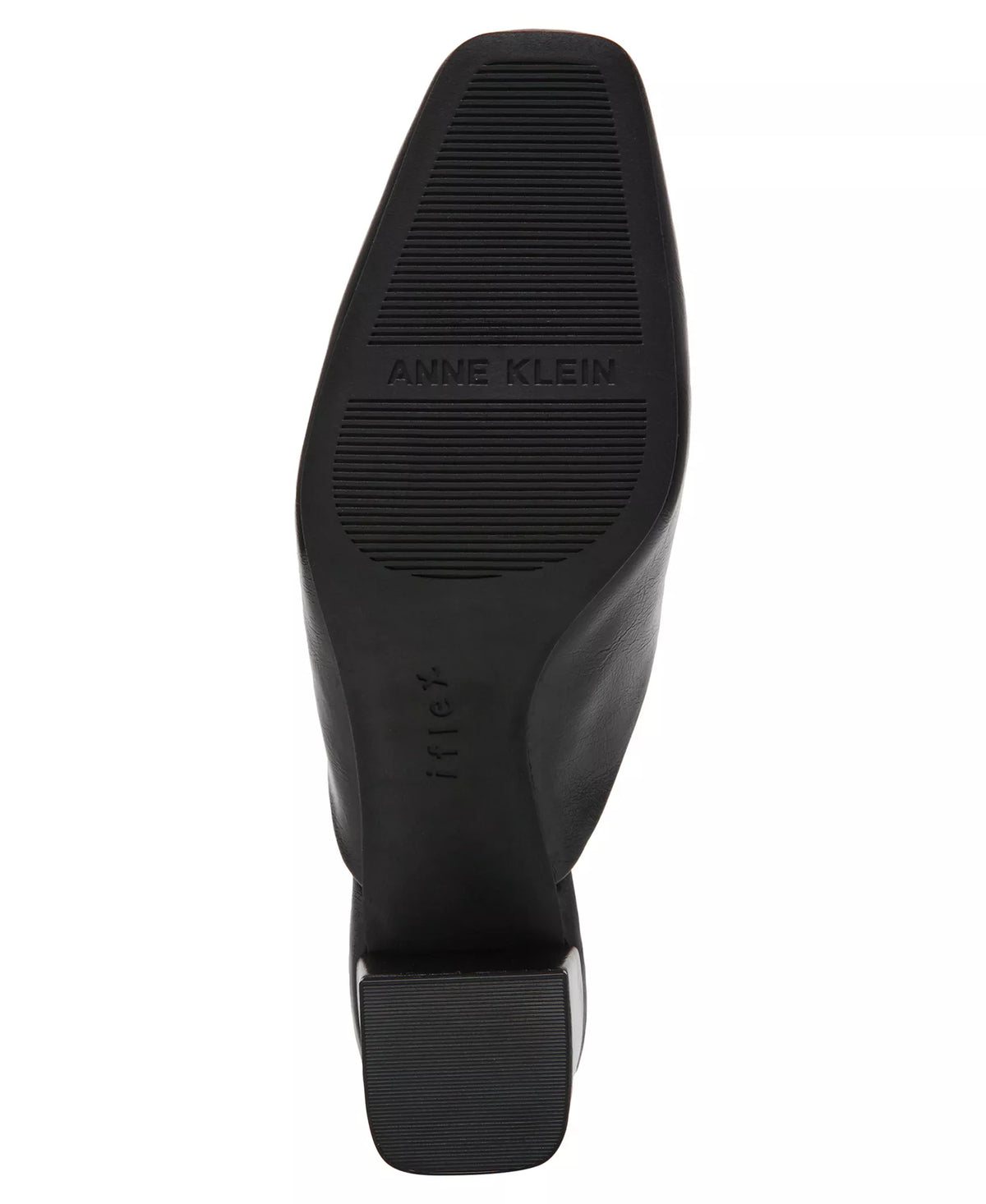 Anne Klein Women's Maeus Block Heel Snip Toe Mules  Black Size 8