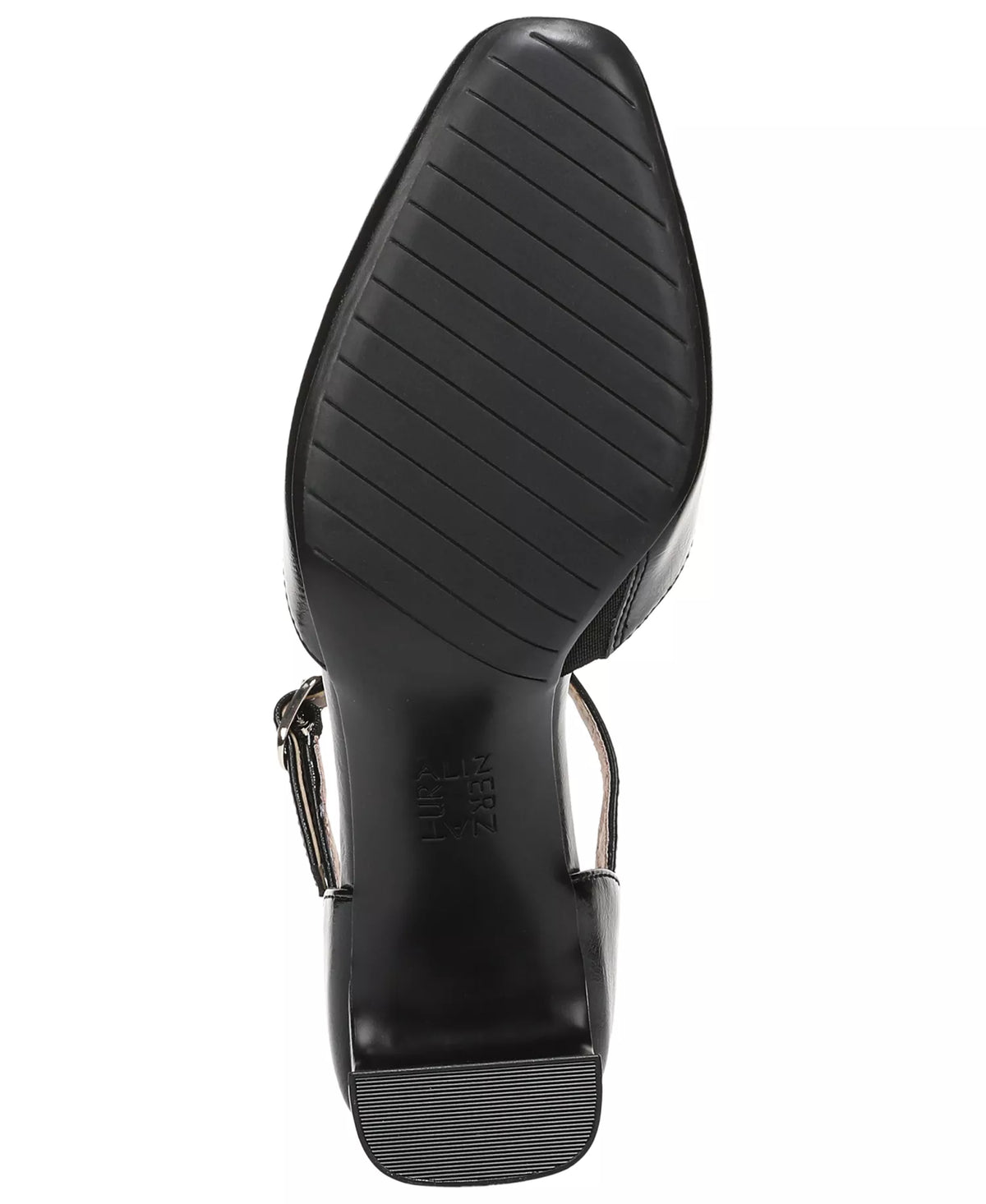 Naturalizer Women's Yasmin Mary Jane Pumps  Black Faux Leather Size 11W