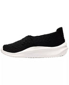 Clarks Women's Cloudsteppers Solevana Weave Slip On Sneakers  Black Size 9