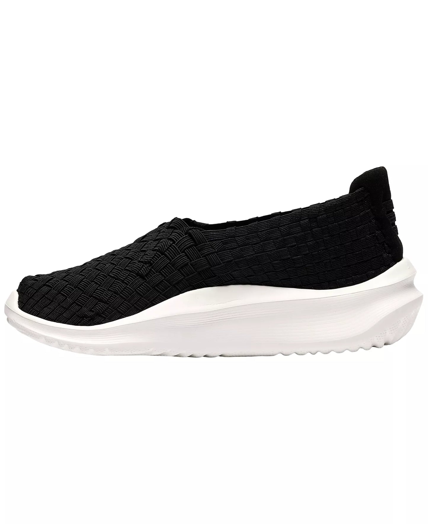 Clarks Women's Cloudsteppers Solevana Weave Slip On Sneakers  Black Size 9