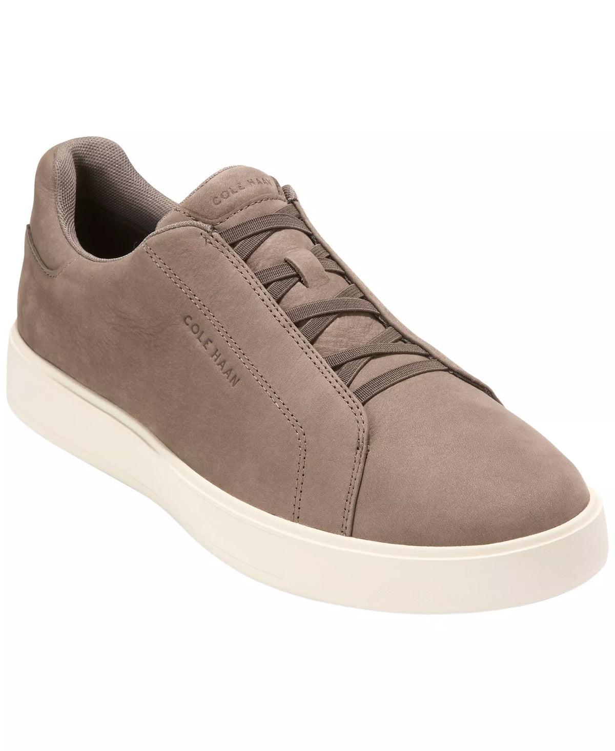 Cole Haan Men's GrandPrø Luxe Slip-on Sneakers  Truffle Nubuck Size 10