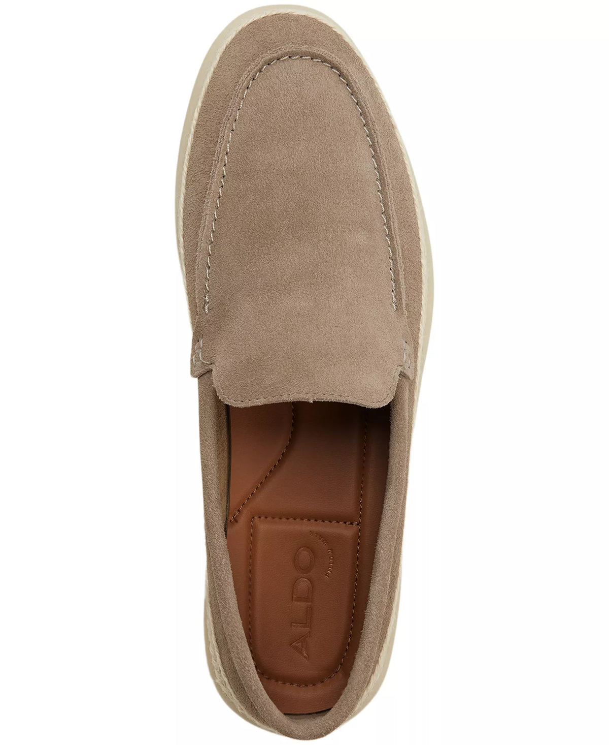 ALDO Men's Woodcroft Casual Slip-On Loafers  Taupe Size 7