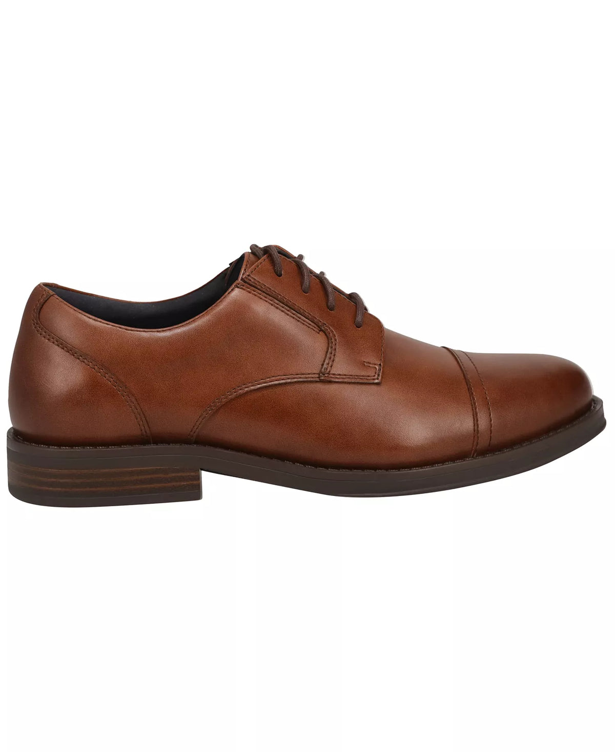 Dockers Men's Belvedere Lace-Up Oxford Dress Shoes  Cognac Size 11