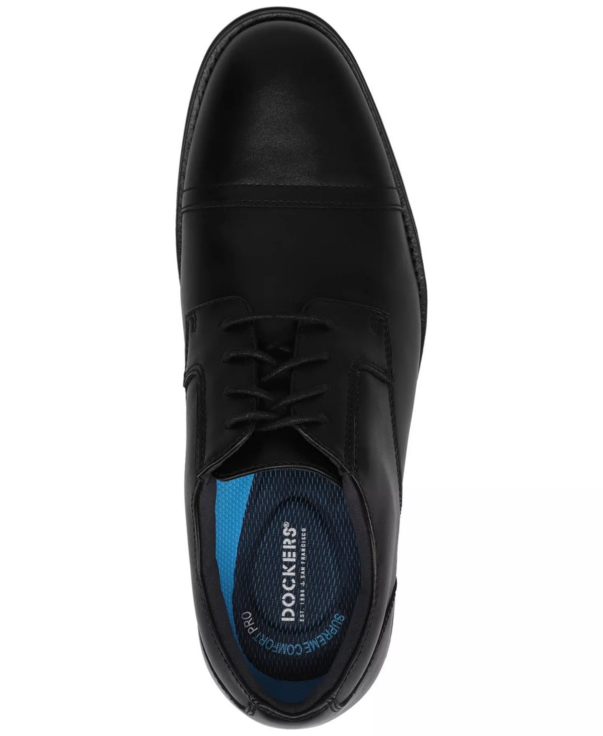Dockers Men's Belvedere Lace-Up Oxford Dress Shoes  Black Size 11