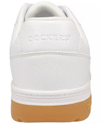 Dockers Men's Energy Lo Synthetic Lace-Up Sneakers  White/Gum Size 8