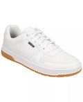 Dockers Men's Energy Lo Synthetic Lace-Up Sneakers  White/Gum Size 8