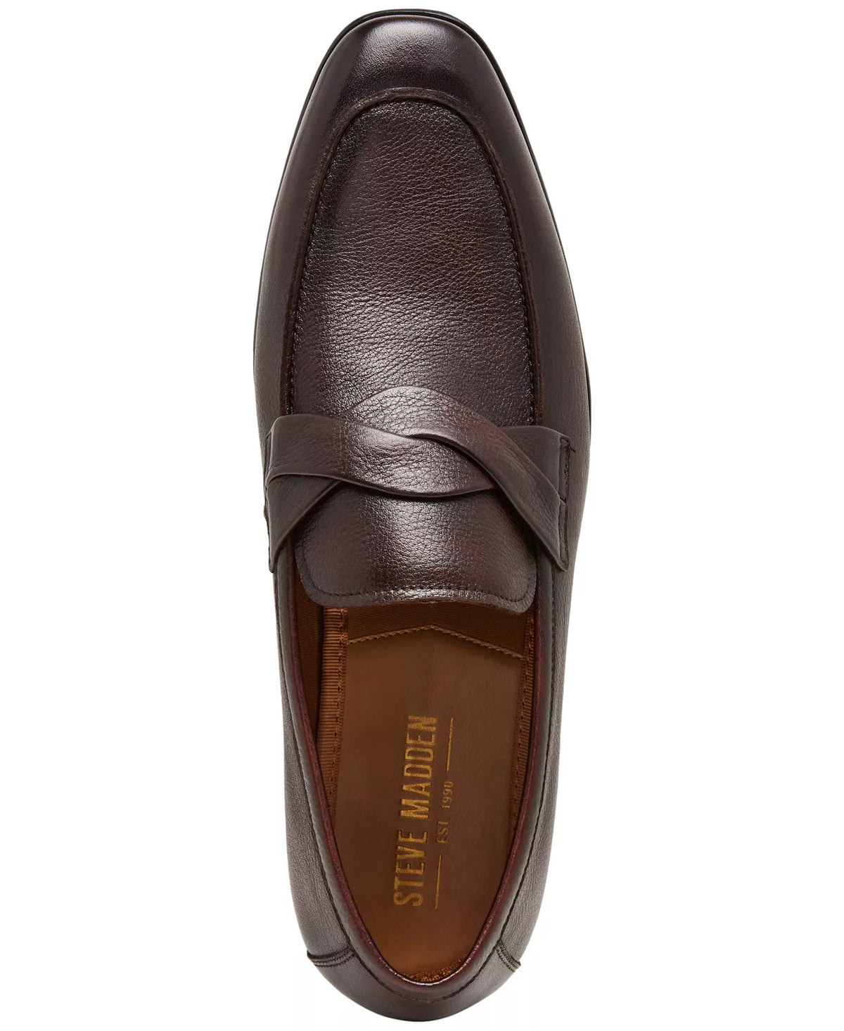 Steve Madden Men's Celoron Slip-On Shoes  Brown Size 11