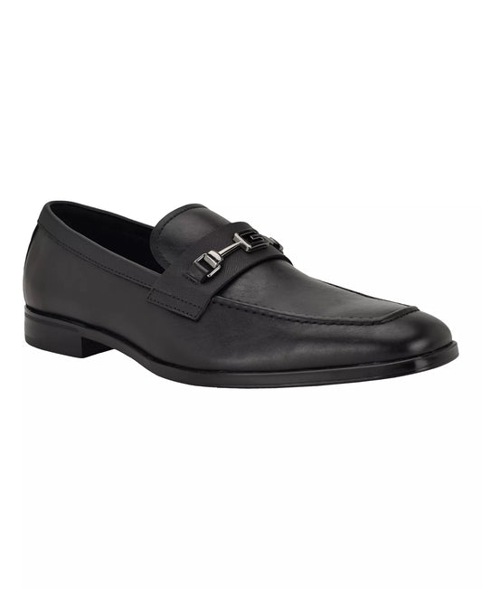 GUESS Men's Hiccom Dress Loafers  Black Size 8.5