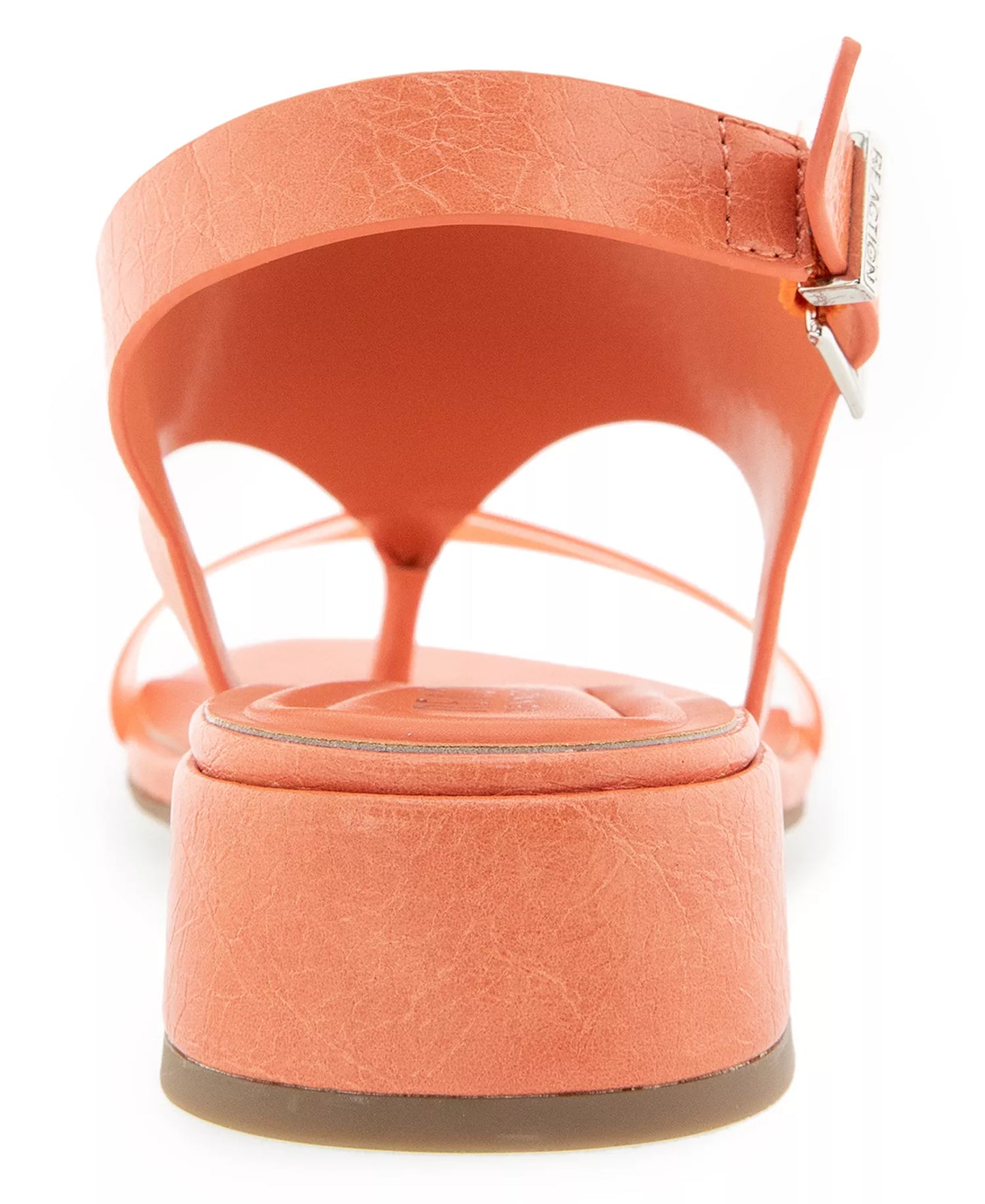 Kenneth Cole Reaction Women's Kure Block Heel Dress Sandals  Terracotta Size 8.5