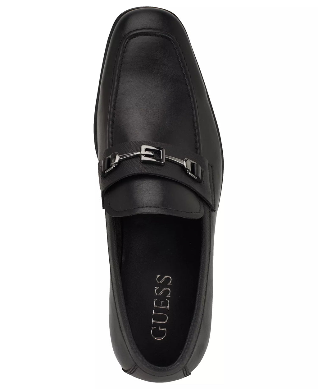 GUESS Men's Hiccom Dress Loafers  Black Size 8.5
