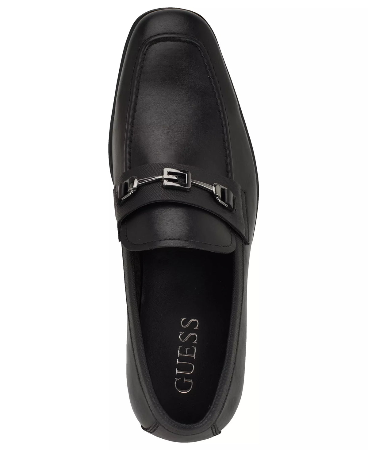 GUESS Men's Hiccom Dress Loafers  Black Size 8.5
