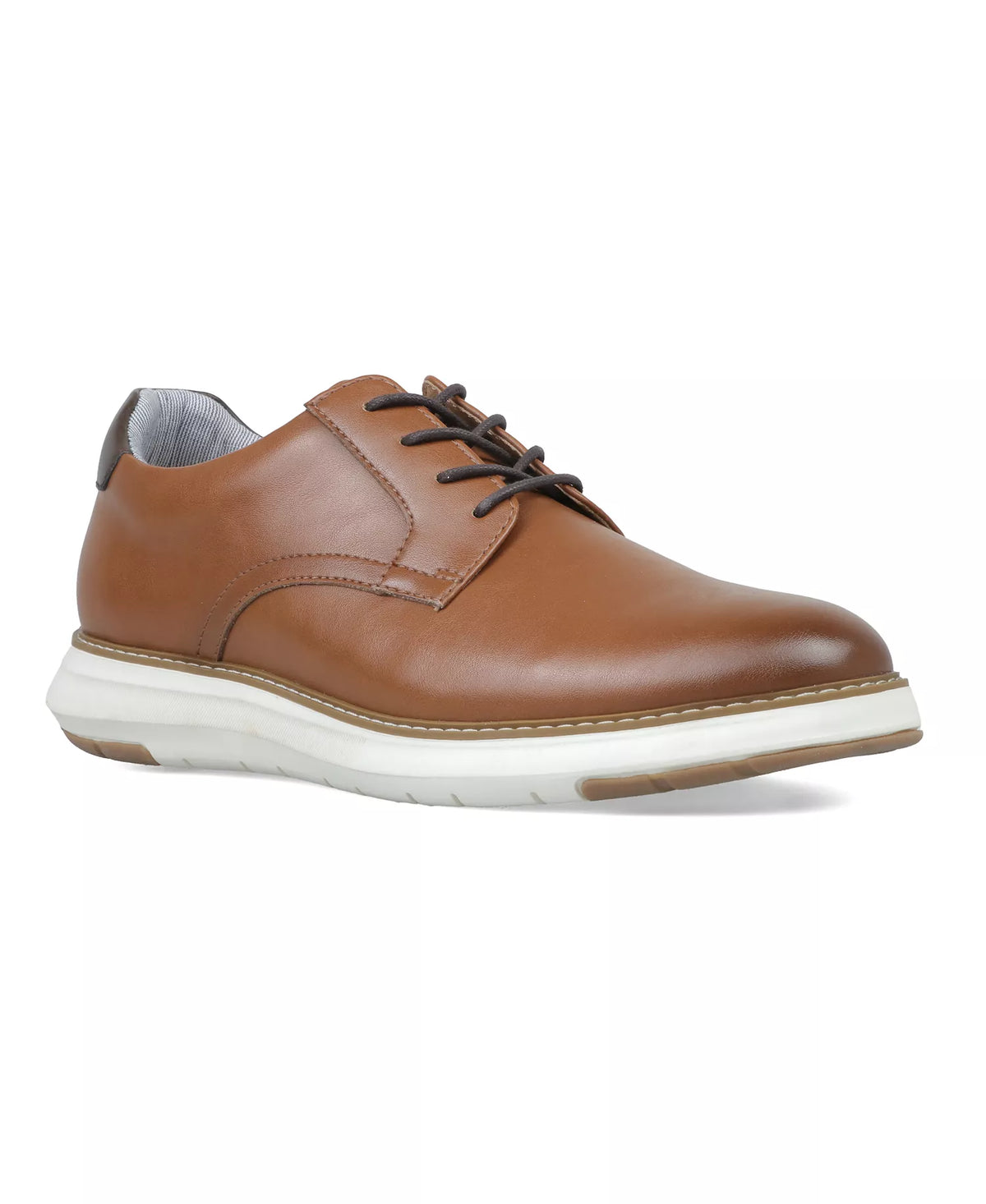 Club Room Men's Tarhy Casual Dress Shoes  Cognac Size 9.5
