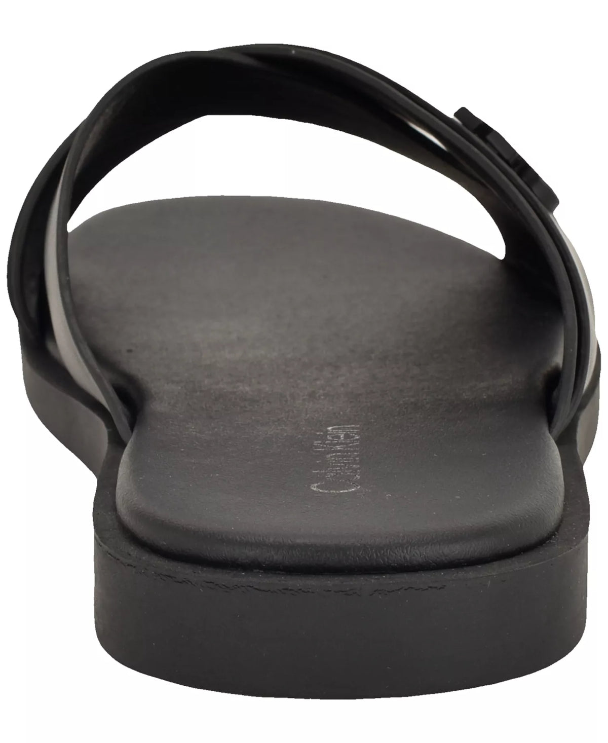 Calvin Klein Men's Elern Slip-On Casual Sandals  Black Size 8